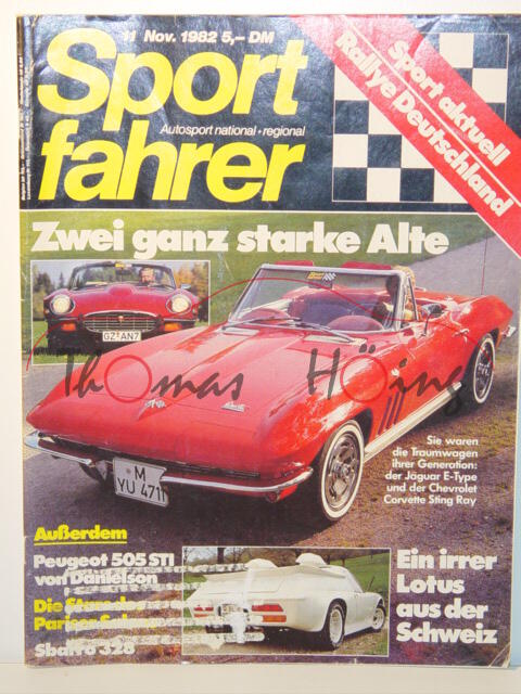 Sport fahrer, Heft 11, November 1982