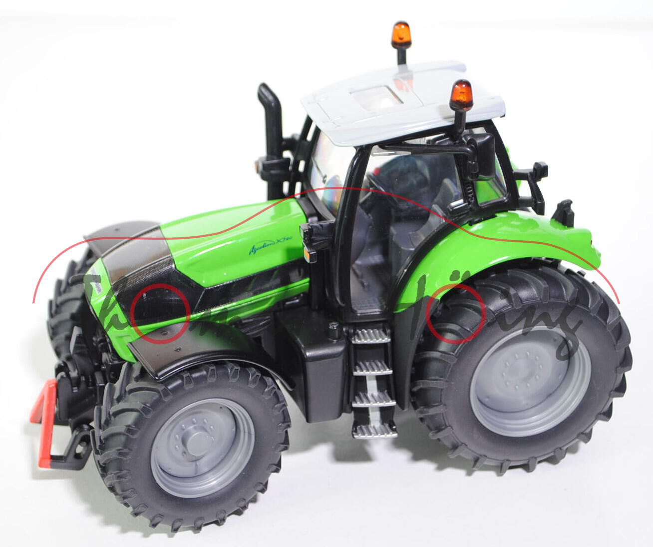 00001 DEUTZ-FAHR Agrotron X 720 (Mod. 07-13), grün, Lüftungsabdeckung schwarz, SIKU, 1:32, L17mK