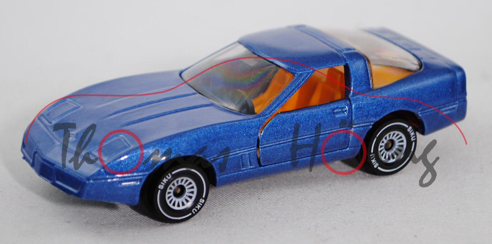 00001 Chevrolet Corvette 5.7 (Typ C4, Smal-Block-V8 Typ L83, Modell 1983-1984), hell-violettblaumeta