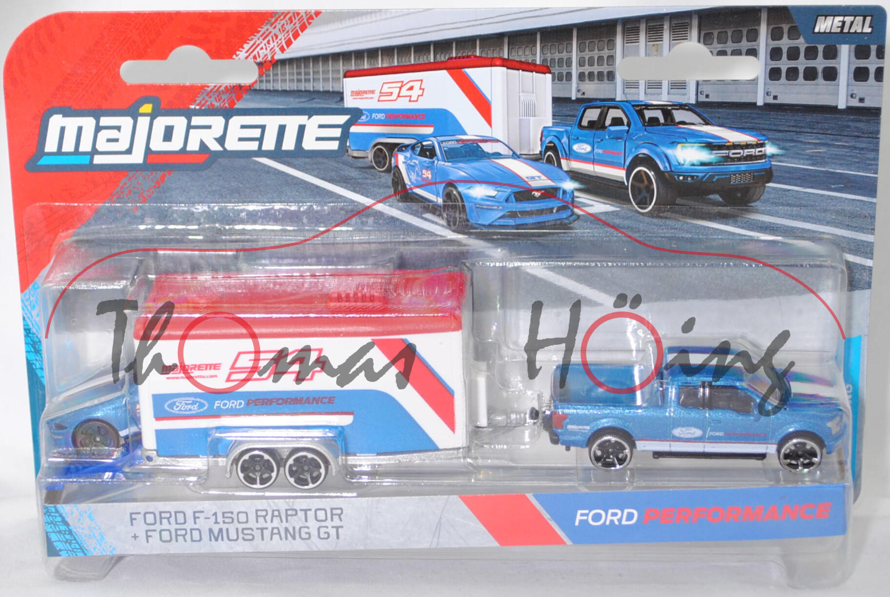 Ford F-150 RAPTOR SuperCab mit Autotransporter und Ford Mustang 5.0 Ti ...