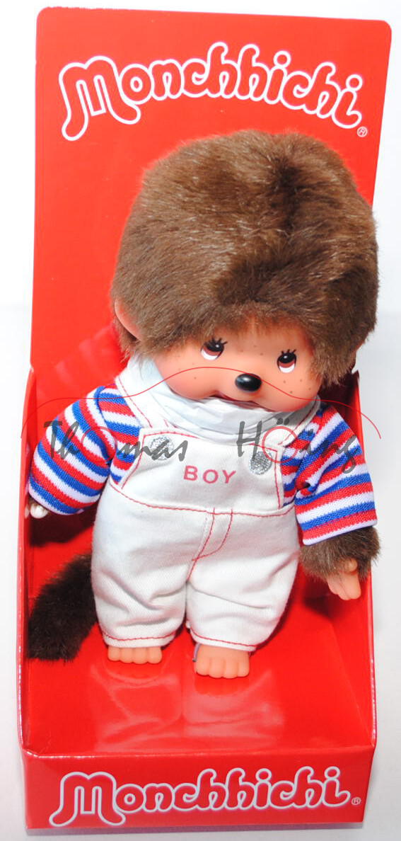 Monchhichi New Holiday Dress Boy, 20 cm groß, Sekiguchi