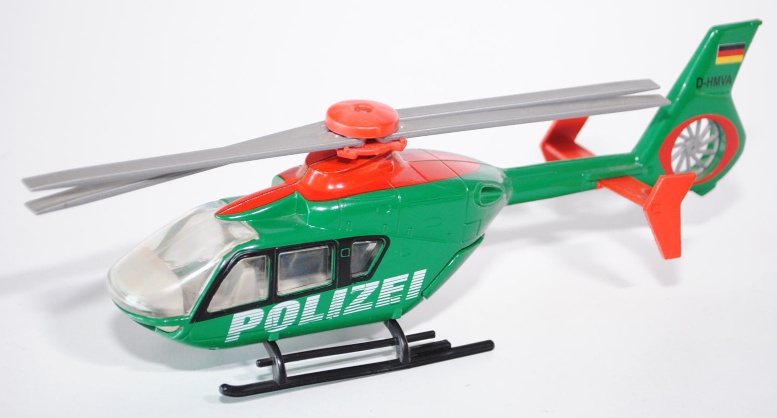 Eurocopter, minzgrün, POLIZEI / D-HMVA, L17mpP (2539, Schachtel nicht original zum Modell)