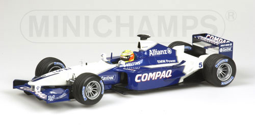 Williams FW23, reinweiß/ultramarinblau, Team Williams-BMW F1 Team (3. Platz), Fahrer: Ralf Schumache