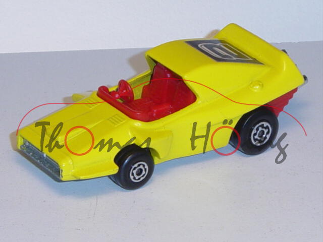 Woosh N-Push, zinkgelb, innen verkehrsrot, 2, Matchbox Series