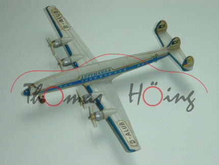 Lockheed L 1649 A Super-Star-Constellation, LUFTHANSA / D-ALUB, Propeller cremeweiß, 1:250, ohne Zet