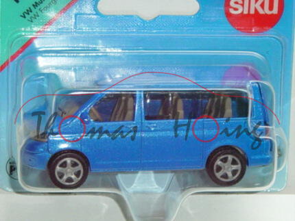 00004 VW T5 Multivan, Modell 2003-2009, verkehrsblaumetallic, P29b