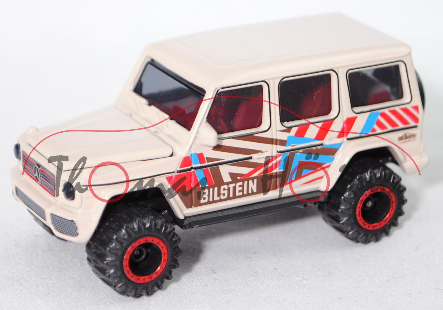 Mercedes-Benz G 500 (Modell 2018-) DESERT / OFFROAD, hell-graubeige, majorette, 1:61, COOL, mb