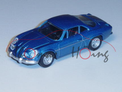 Renault Alpine A110 1970, verkehrsblaumetallic, 1:54, Norev RETRO, mb