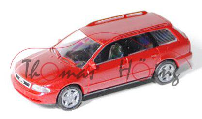 Audi A4 Avant (Typ B5), Modell 1996-2001, braunrotmetallic, Rietze, 1:87, mb