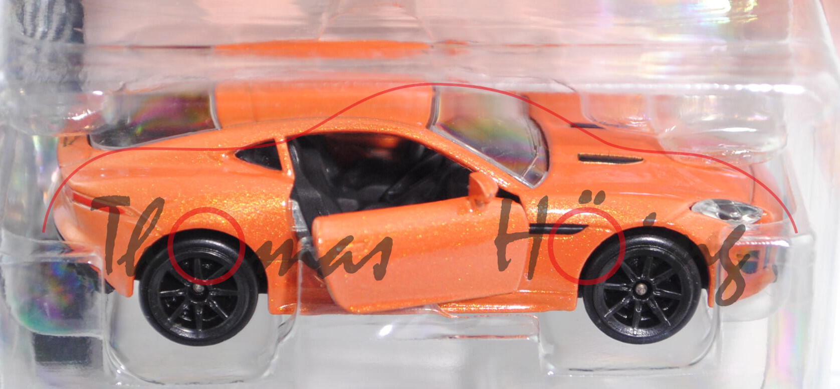 Jaguar F-Type Coupé (Modell 2014-) (Nr. 293 B), hell-orangenbraunmetallic, Türen zu öffnen, 8-Speich