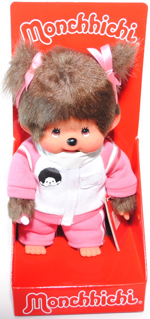 Monchhichi Sporty Girl, 20 cm groß, Sekiguchi