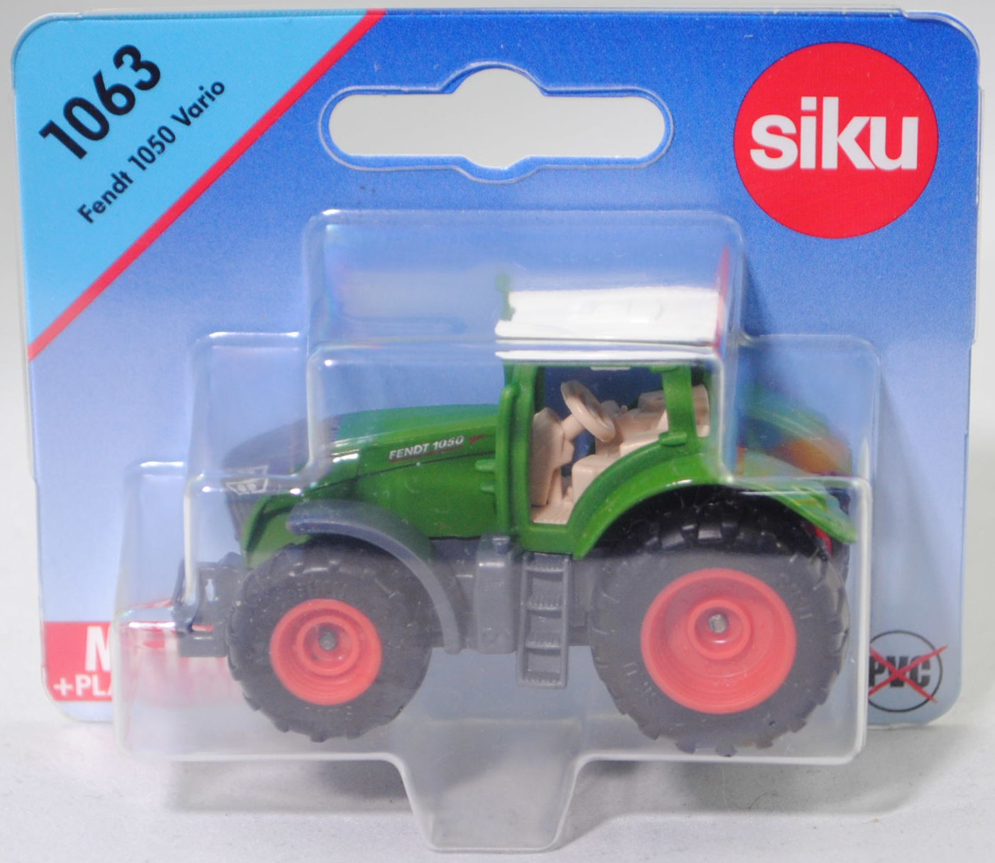 00001 Fendt 1050 Vario ProfiPlus (FWA 530.23, Modell 2019-2021), Motorhaube hell-grasgrün, zusätzlicher Druck FENDT im Kühlergrill, SIKU, 1:87, P29e