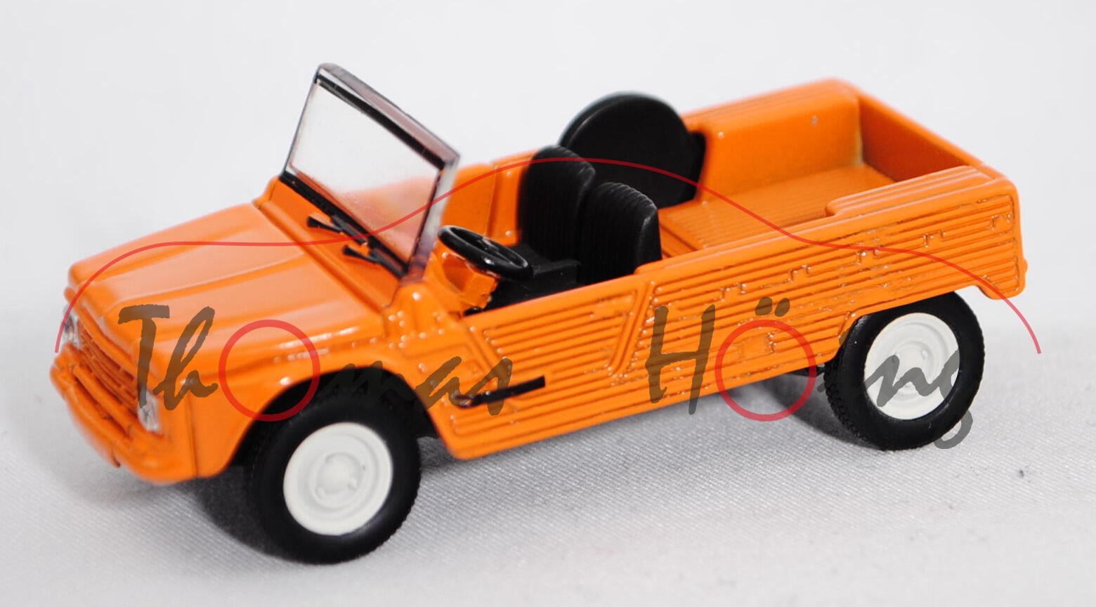 Citroen Méhari (Modell 1968-1987), gelborange, 1:54, Norev MULTIGAM CLASSIC, mb