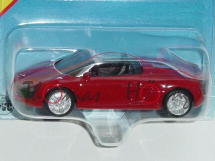 00000 Audi R8 5.2 FSI quattro Spyder (Typ 42, Modell 2010-2012), hell-rubinrot, innen schwarz, Lenkr