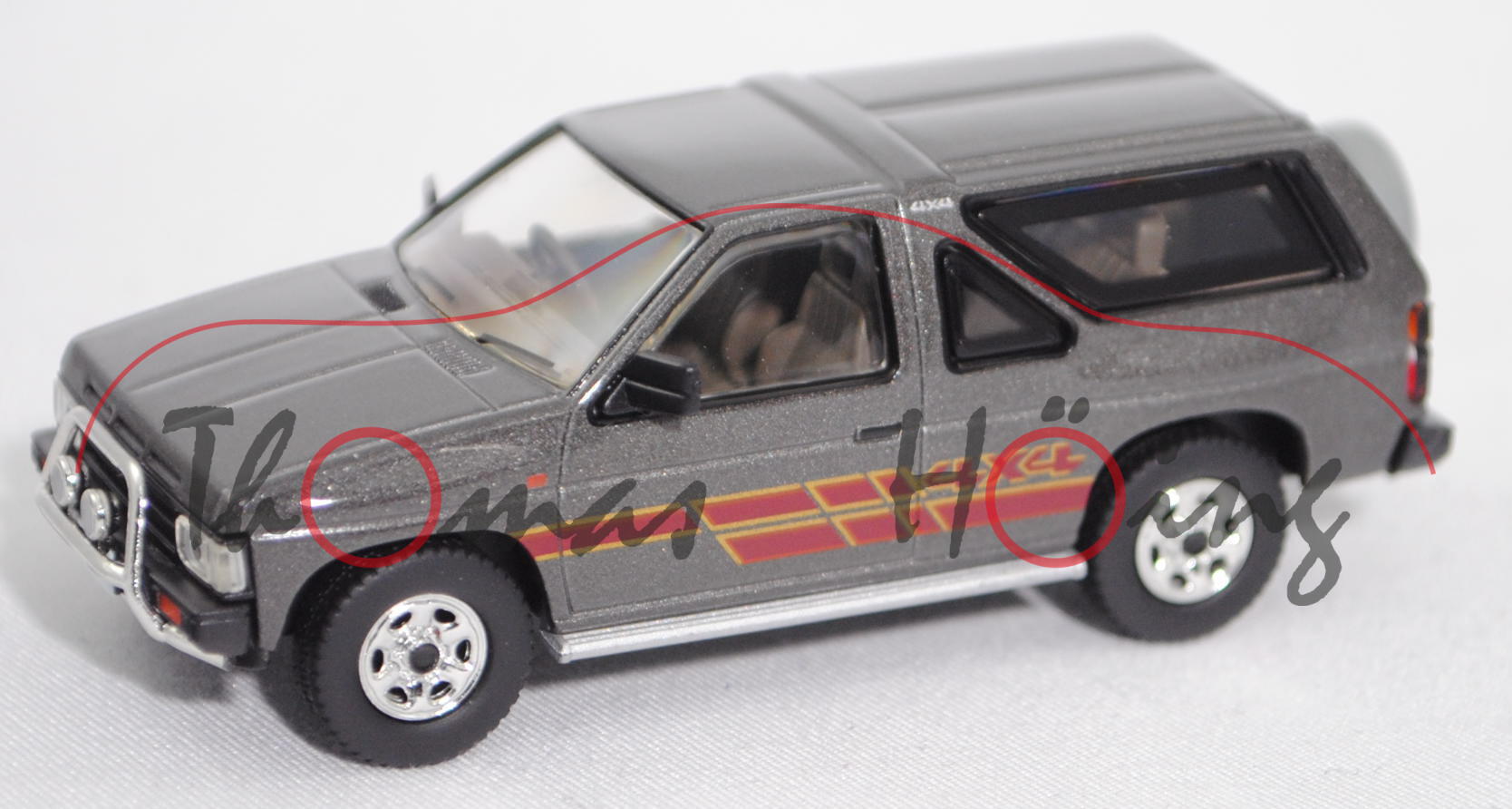 Nissan Terrano V30 R3M (1. Gen. WD21, Fl., Mod. 90-93), graumet., TOMICA LIMITED/TOMYTEC, 1:64, mb