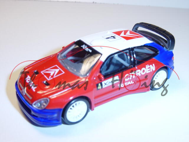 Citroen Xsara Rallye, rot/weiß/blau, Nr. 4, 1:50, Norev, mb