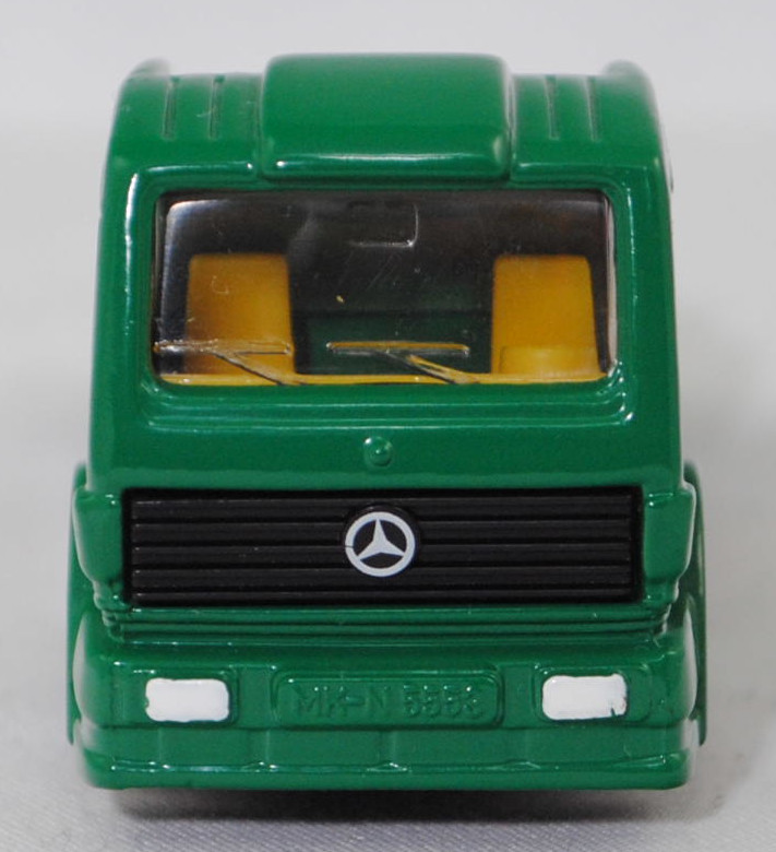 00000 Mercedes-Benz 1450 S (Modell 1989-1993) Renntruck (Truck-Racing-Europameisterschaft, Klasse C), türkisgrün, GloBee / BP / KLIPPAN / BOSCH, Bpr. 0818, C3, SIKU SUPER, 1:83, m