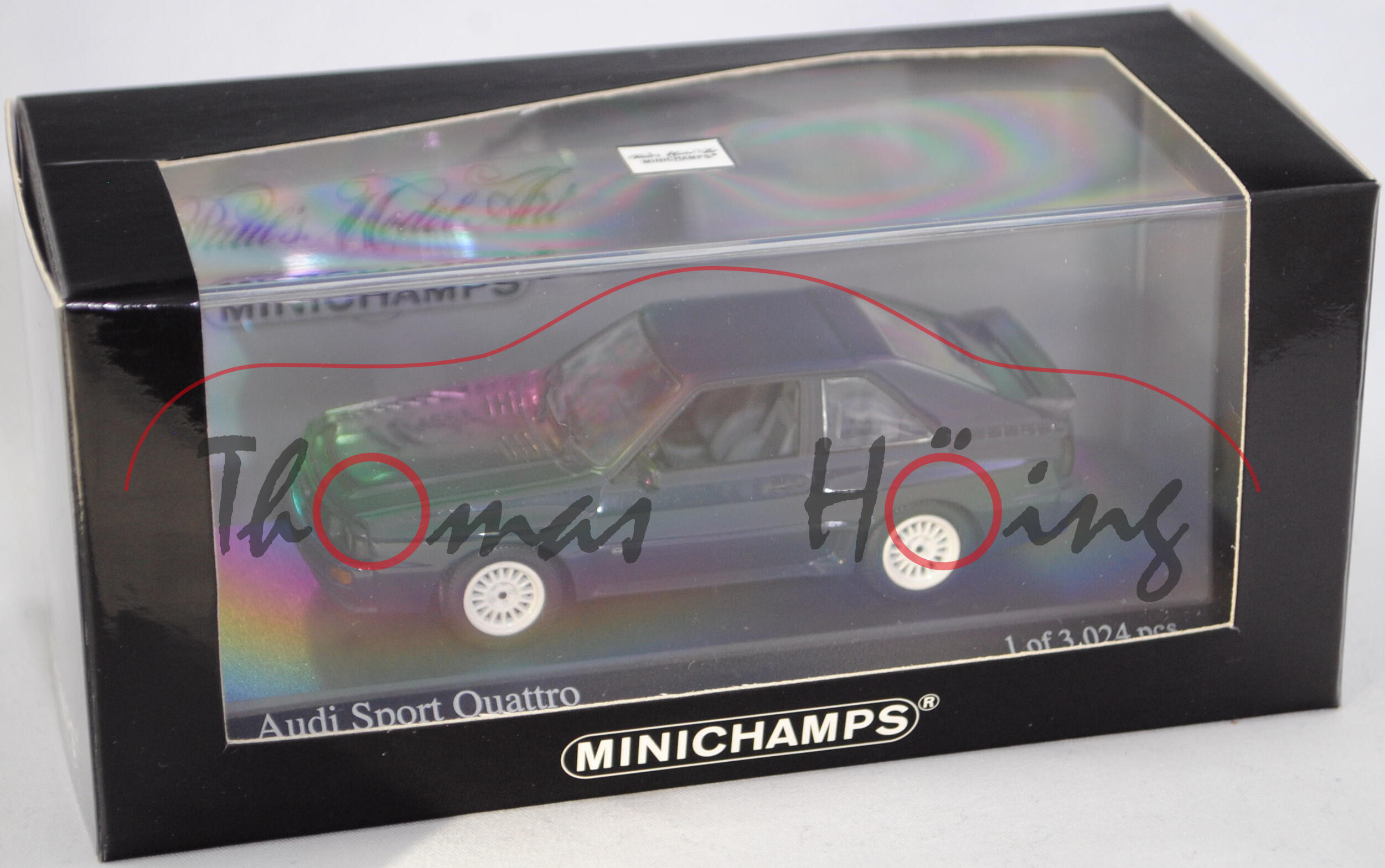 Audi sport quattro (Typ 85Q, Modell 1984-1986), kopenhagenblau