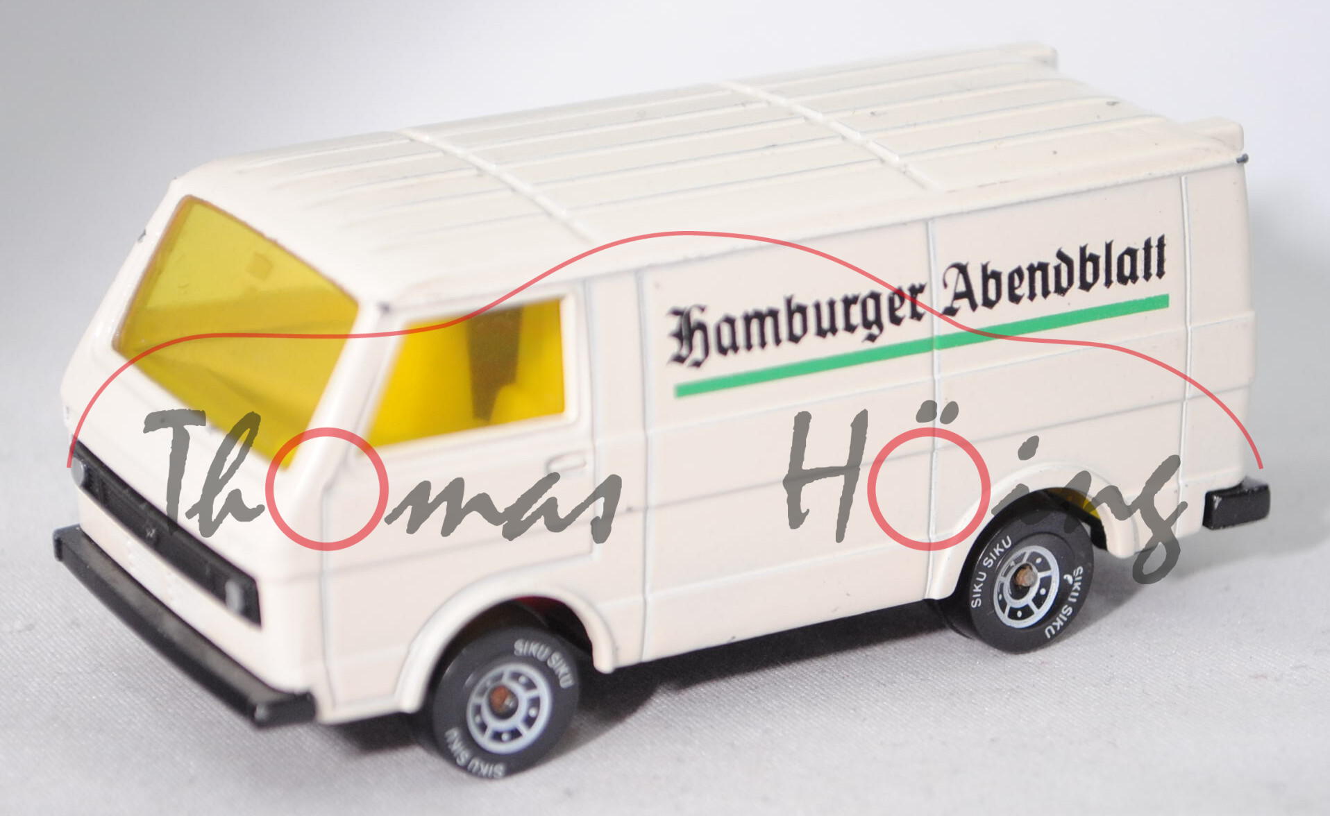 VW LT 28 Kastenwagen 2.0 (1. Gen., Modell 1975-1982), cremeweiß, Hamburger Abendblatt, m-, Limited