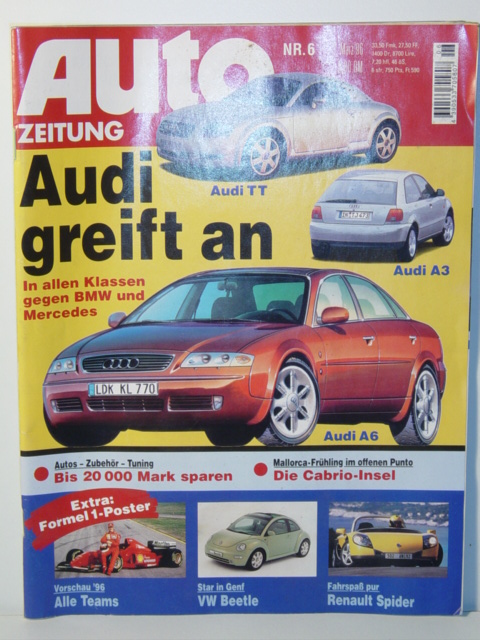 AUTO ZEITUNG, Heft 6, 1. März 1996