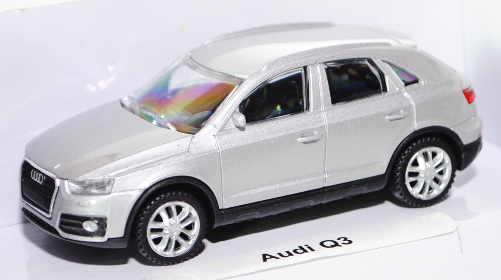 Audi Q3 (Typ 8U), Modell 2011-2015, silber, RASTAR, 1:43, mb