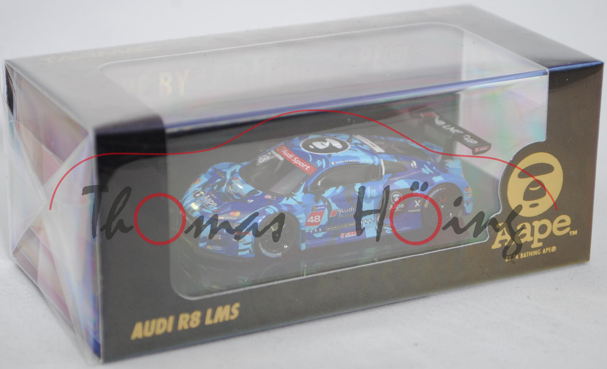 Audi R8 LMS (R16), blau, Audi R8 LMS Cup 2016, Rennen Sepang, Edoardo Mortara, Nr. 48, TARMAC WORKS