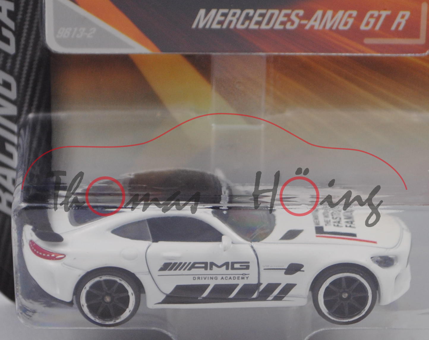 Mercedes-AMG GT R Coupé (FL 2017, C 190, Mod. 17-), weiß, AMG / DRIVING ACADEMY, majorette, 1:61