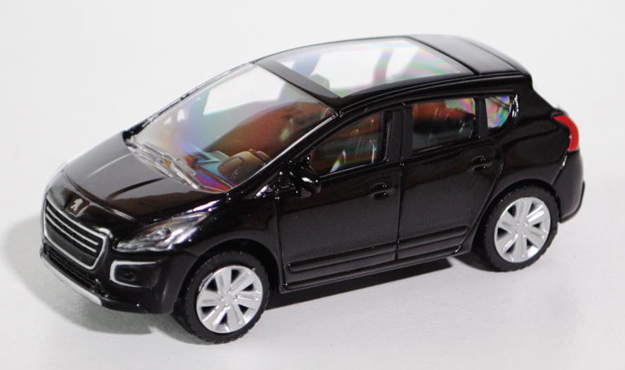 Peugeot 3008 Mi-vie (facelift) Modell 2013-, perla nera schwarz metallic (schwarzmetallic), ca. 1:57