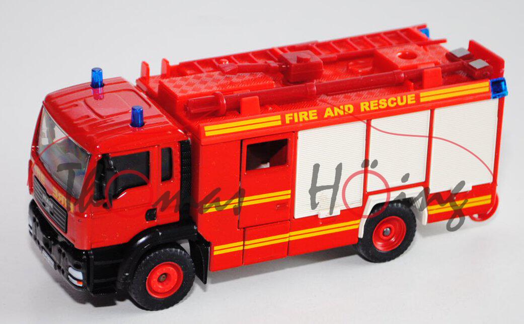 00600 GB HLF 20 MAN TGA 18.460 M (Mod. 2000-2004) Feuerwehr (Rosenbauer), rot, FIRE AND RESCUE