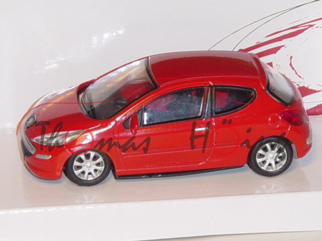 Peugeot 207, rot, MondoMotors, 1:43, mb