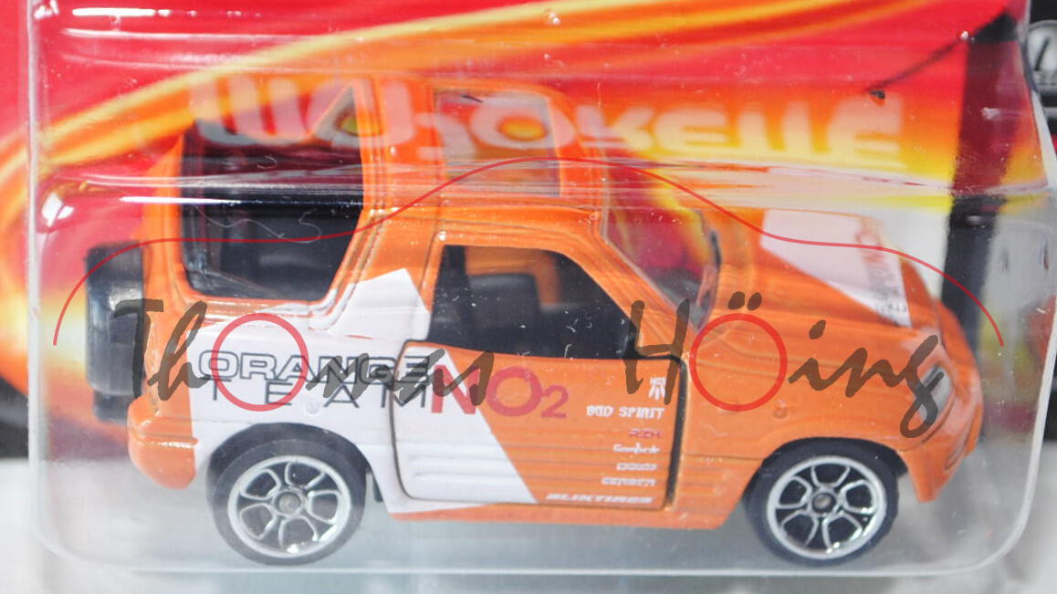 Toyota RAV4 Cabrio Typ SXA15 (Nr. 230), Modell 1998-2000, gelborangemetallic/reinweiß, ORANGE / TEAM