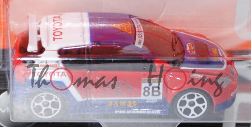 Toyota Corolla (Nr. 292E), karminrot/weiß/saphirblau, Trophee ANDROS 2006, SAMSE / TOYOTA / 8 B, Fah