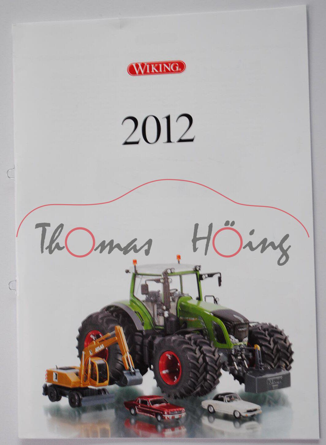 Wiking Katalog 2012 DIN A4, 24 Seiten, Wiking (EAN 4006190008013)