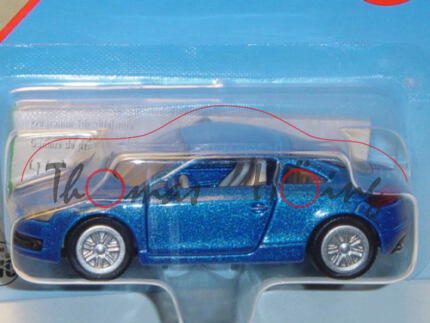 00006 Audi TT 3.2 quattro (Typ 8J), Modell 2006-2010, verkehrsblaumetallic, innen lichtgrau, Lenkrad