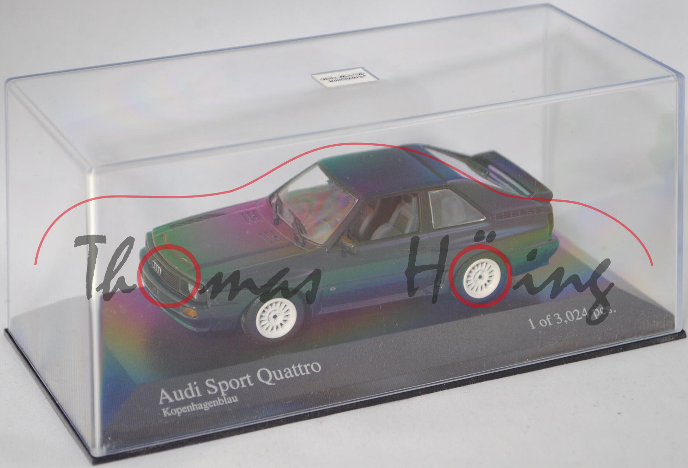 Audi sport quattro (Typ 85Q, Modell 1984-1986), kopenhagenblau
