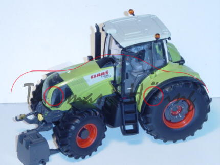 Claas Axion 850, claasgrün/perlweiß, Wiking, 1:32, mb