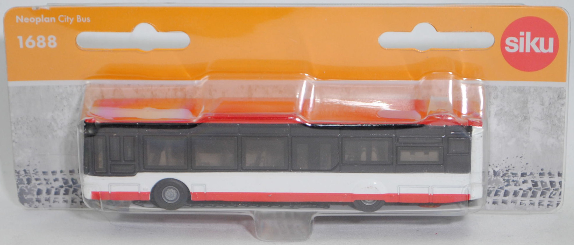 00000 NEOPLAN Centroliner Evolution N 4516 Niederflur-Linienbus Stadtbus mit 2 Türen (Modell 2002-2009), reinweiß, Beilage: 2 Aufkleberbögen, SIKU SUPER, 1:87, P29f