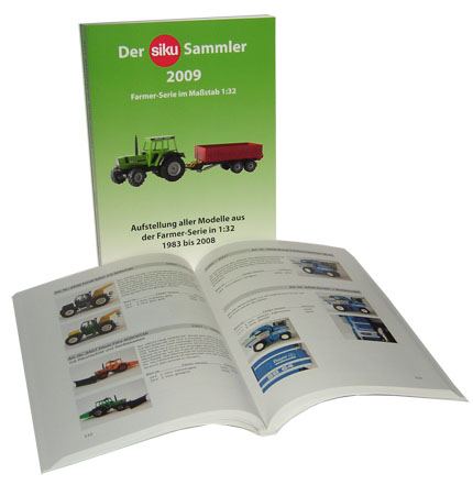 Der siku Sammler (grüner Katalog), Aufstellung aller Modelle der Farmer Serie 1:32 von 1983 bis 2008