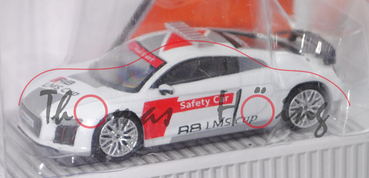 Audi R8 V10 plus (Typ 4S, 2. Generation, Mod. 2015-) Safety Car, ibisweiß, R8 LMS Cup, TARMAC WORKS