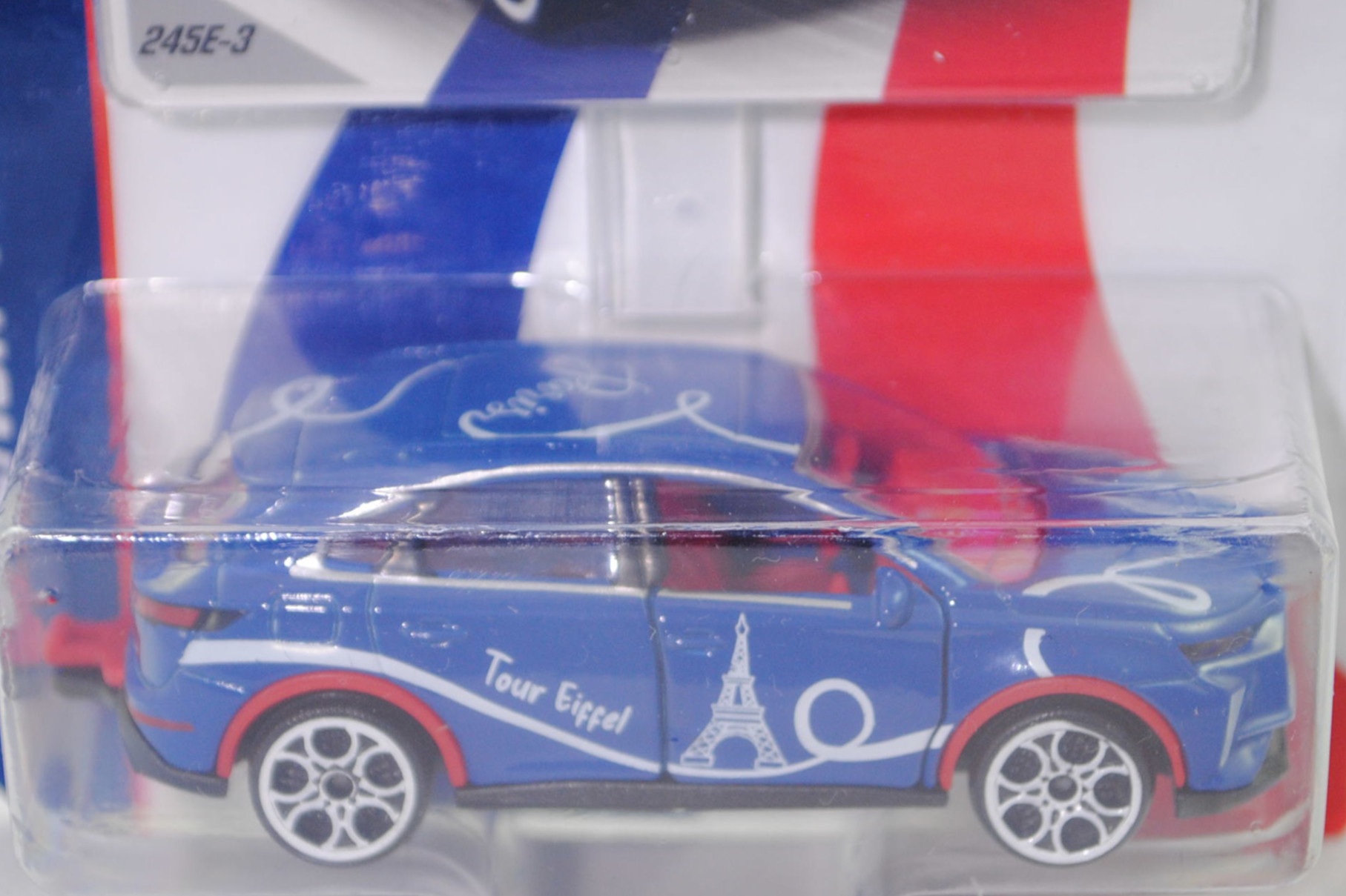 DS 7 E-TENSE 4x4 360 OPERA (1. Gen., Modell 2022-), blau, Tour Eiffel, Nr. 245E-3, majorette, 1:59, Blister