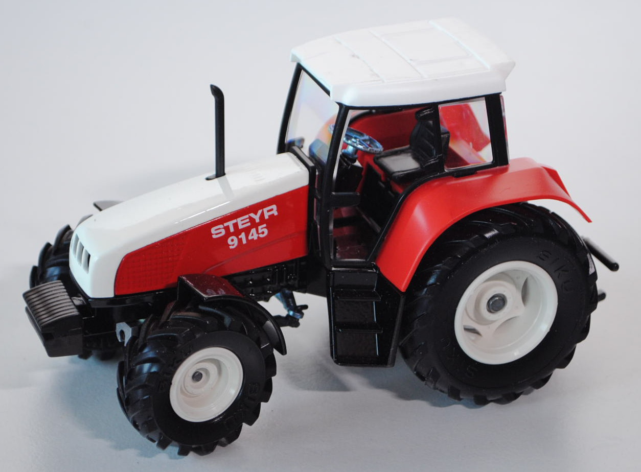 Steyr 9145 Traktor, reinweiß/verkehrsrot, L15