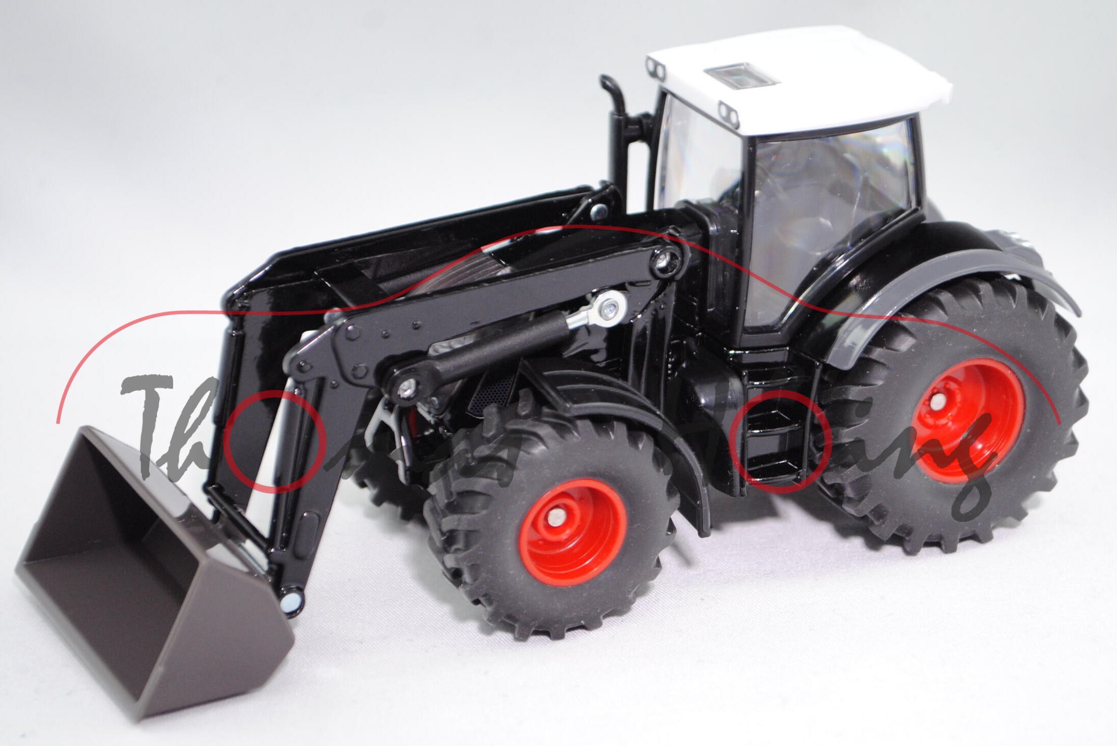 00000 Fendt 942 Vario (Typ MY 2020, Modell 2019-) mit Frontlader, schwarz, SIKU, 1:50, L17mpP