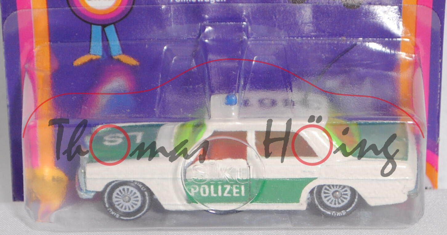 00006 Mercedes-Benz 250/8 (W 114, Mod. 67-72) Peterwagen, weiß/minzgrün, LS / 3461, SIKU, 1:61, P18