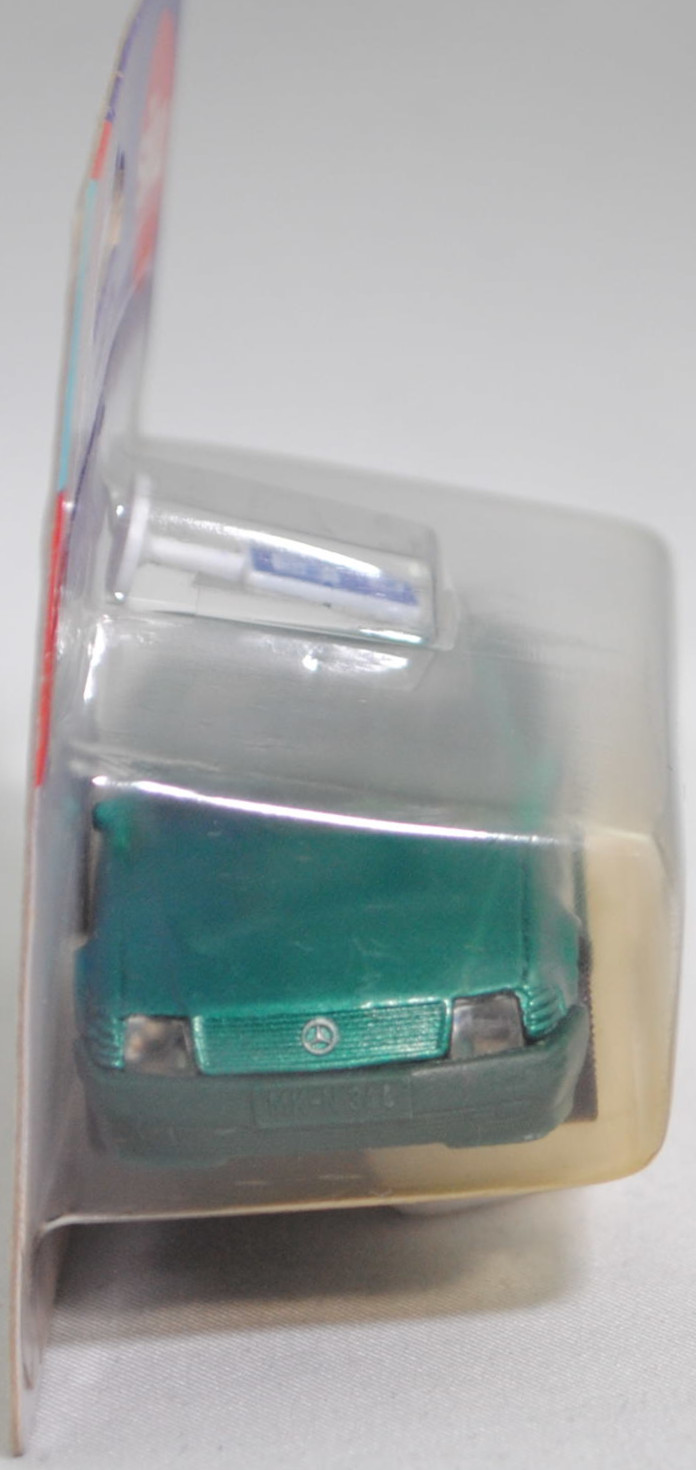 00004 Mercedes-Benz 500 SL (R 129, Modell 1989-1992), türkisgrünmetallic, Stern im Kühlergrill silber, Heckklappe mit Stern, Hong, B7, SIKU SUPER, 1:55, P27