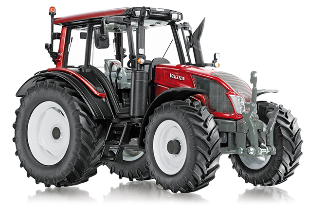 Valtra N143 HT3 Traktor, rotmetallic/grau, 1:32, Wiking, mb