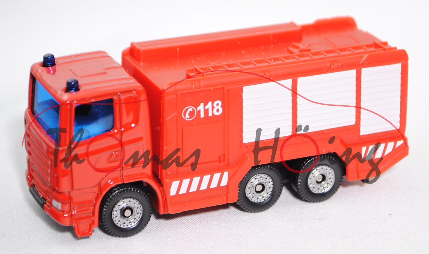 03903 Scania R380 (CR16, Modell 04-09) Tanklöschfahrzeug, rot, C118, C36, ca. 1:89, SWISS SPECIAL