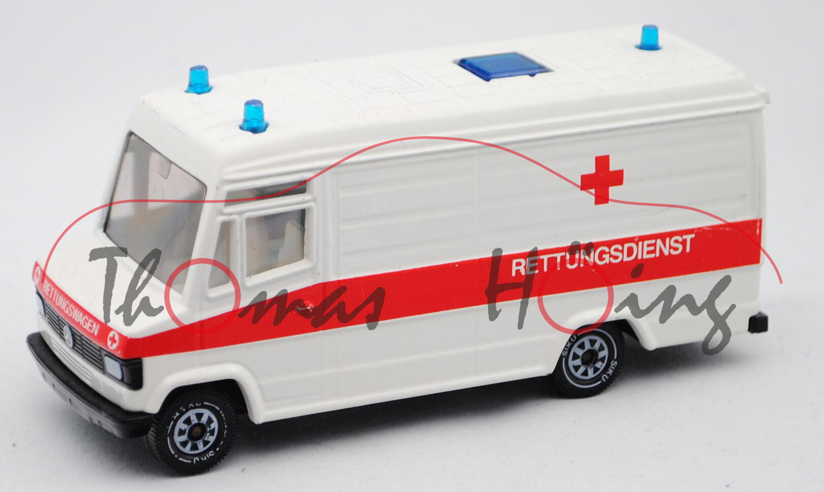 00000 Mercedes-Benz 809 D Kastenwagen (Typ T 2 neu, Modell 1986-1992) DRK-Rettungsdienst