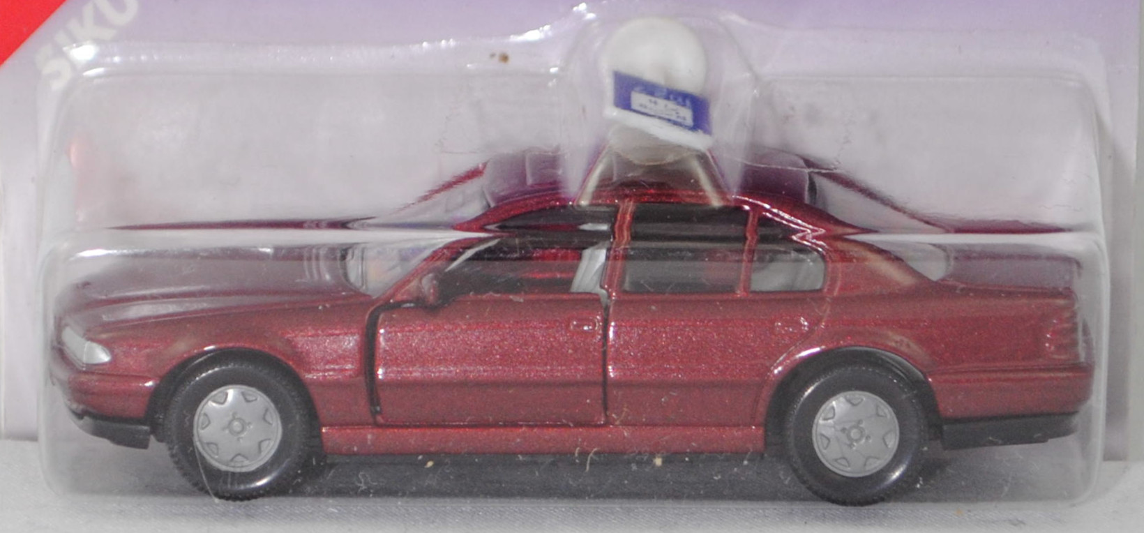 00000 BMW 730i (3. Generation, E38, Vorfacelift, Modell 1994-1996), weinrotmetallic, Bpr. BMW 730iL, SIKU SUPER, 1:58, P27