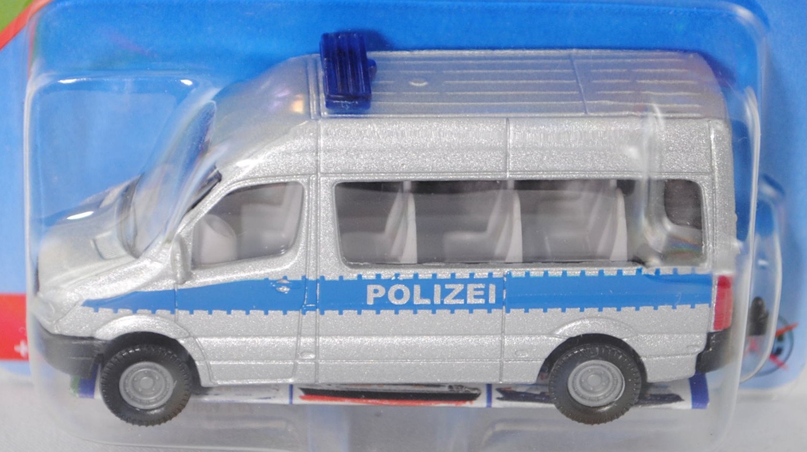 00007 Mercedes-Benz Sprinter II (NCV 3, Baureihe W 906, Modell 2006-2013) Kleinbus Polizeibus, silbe