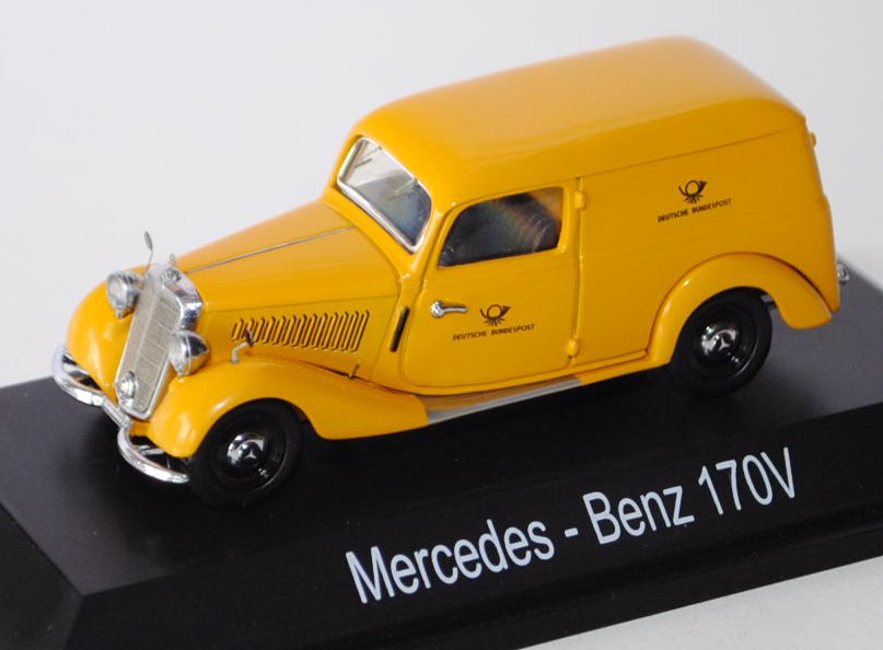 Mercedes - Benz 170 V Lieferwagen (Typ W 136), Modell 1937-1942 und 1946-1953, signalgelb, DEUTSCHE 